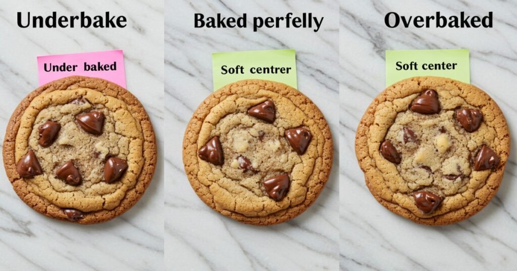 Baking of Chocolate Chip Cookies
