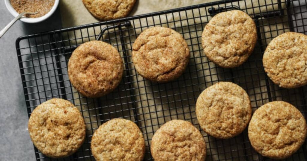 Baking of Snickerdoodle Cookies