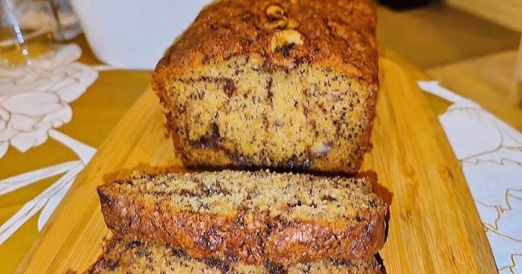Delicious cinnamon swirl banana bread