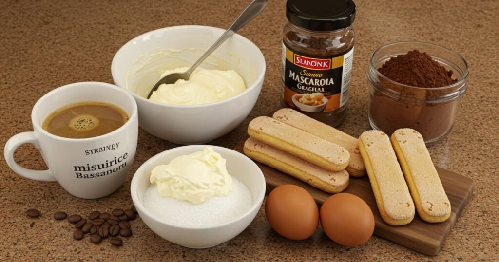 making of Artistic Cocoa Dusting Over Tiramisu