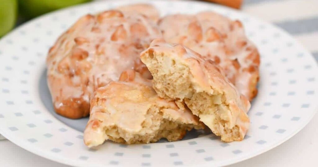 Apple Fritter serving