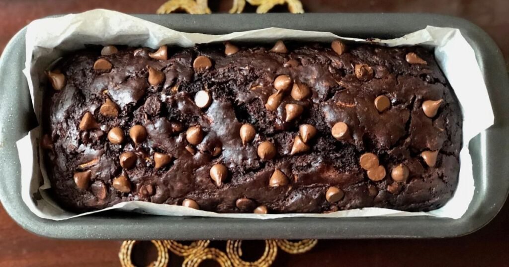 Freshly Baked Chocolate Zucchini Bread