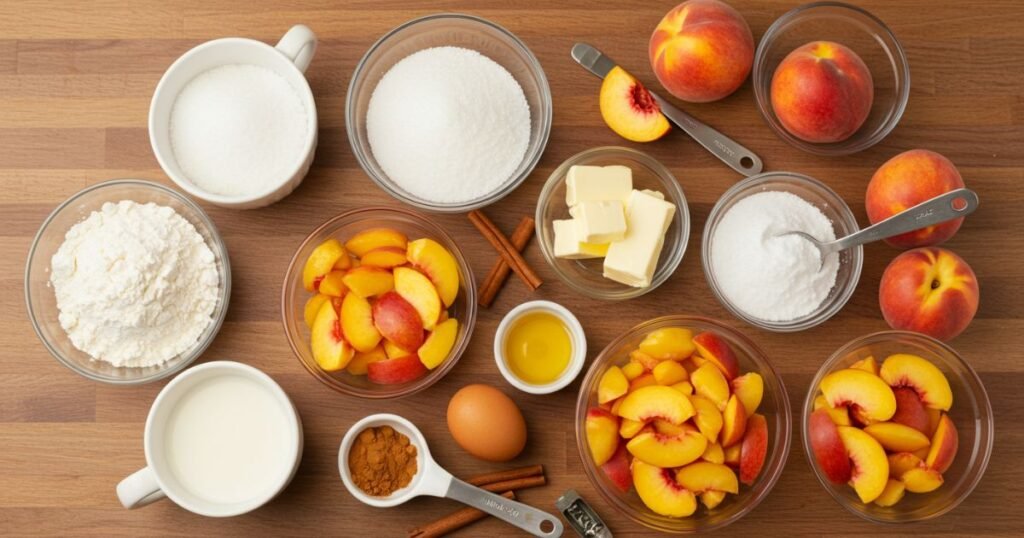 Peach Pie Cruffin Magic Ingredients