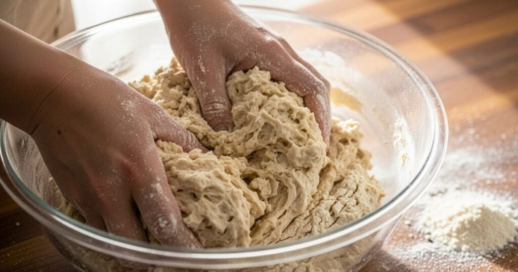 Mixing the Dough