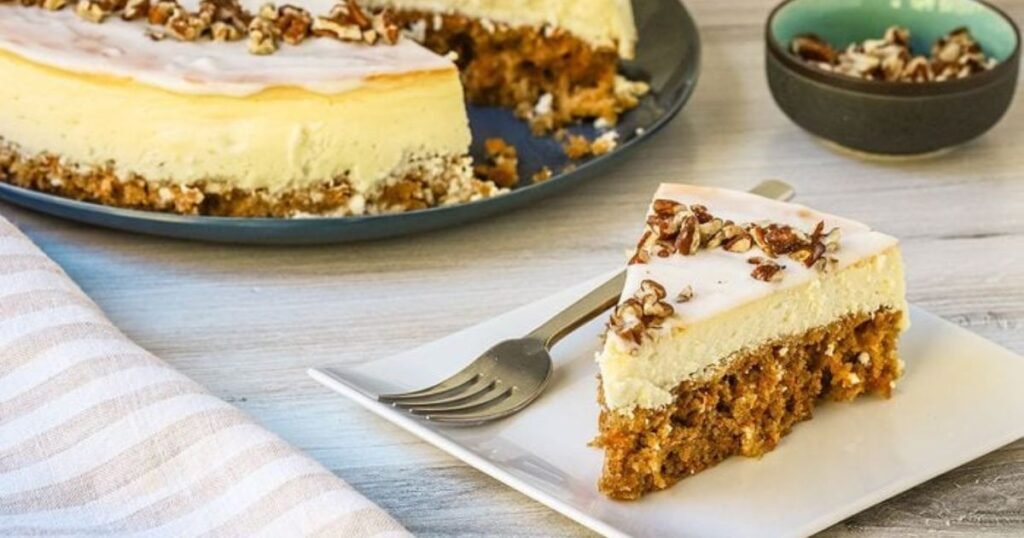 Baked Carrot Cake Cheesecake