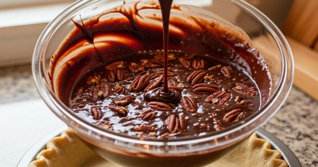 Chocolate Filling with Pecans