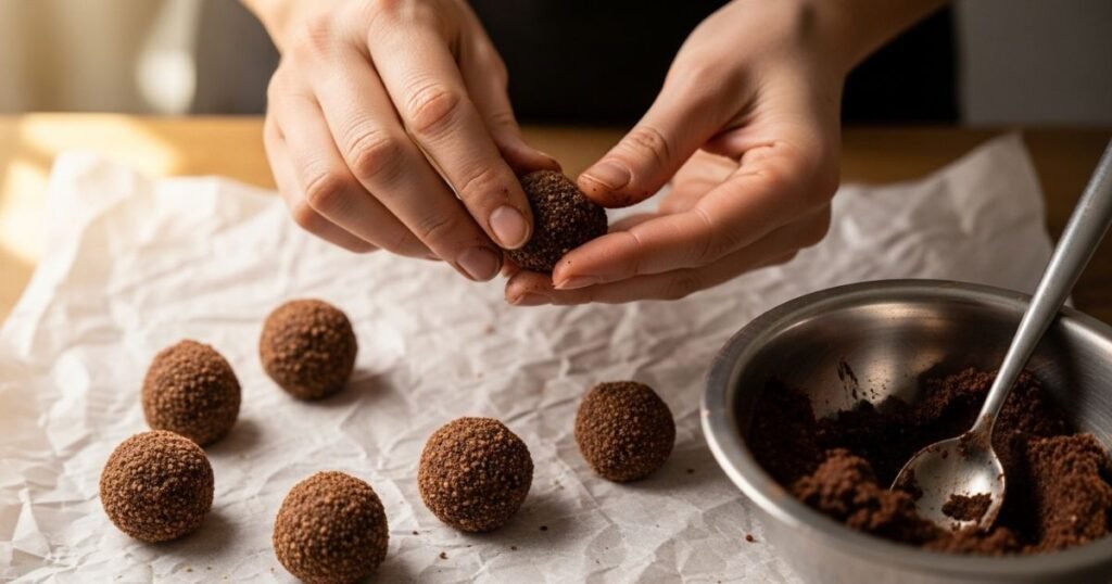 Rolling the Truffles