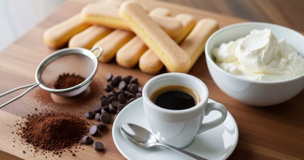 Tiramisu Truffle Ingredients