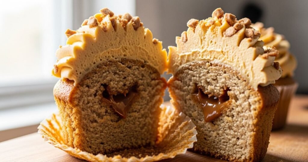 Toffee Crunch Cupcakes