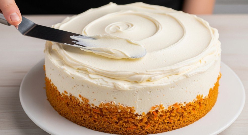 Whipping cream cheese frosting