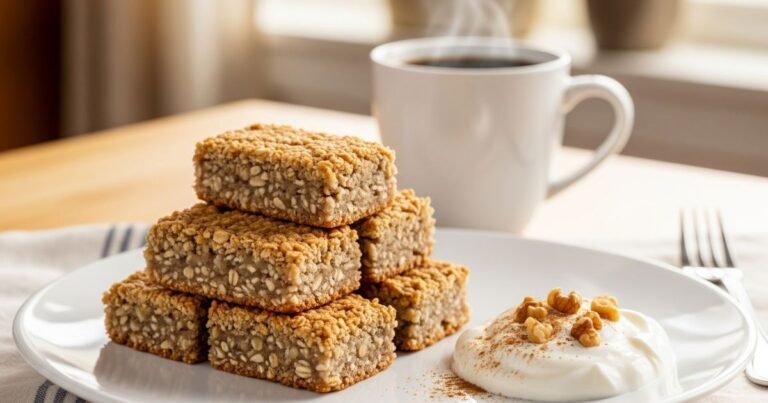 Banana Oatmeal Bars