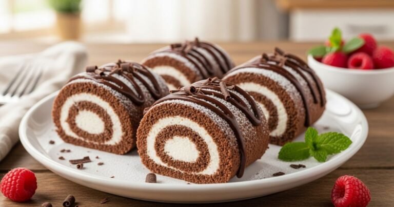 Chocolate Swiss Roll