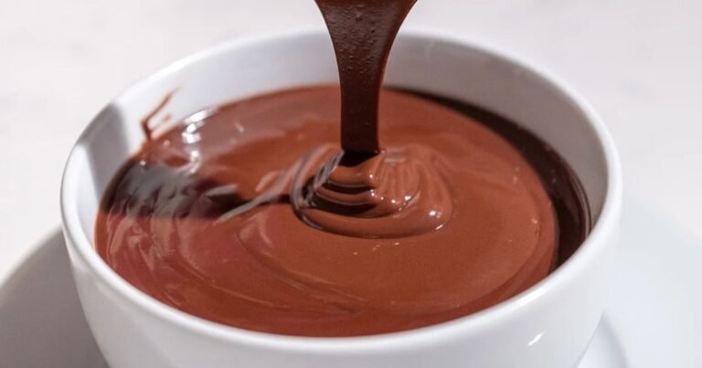 Smooth Glossy Chocolate Ganache