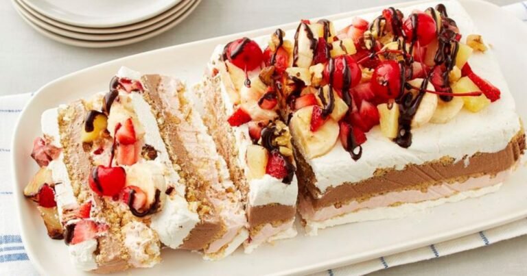 Banana Split Cake