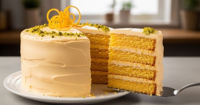Zesty Orange Layer Cake